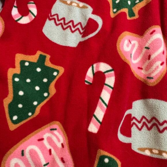 Child of Mine by Carter's Footie Pajamas Cocoa, Cookies and Candy Canes Size 2T - Picture 3 of 5